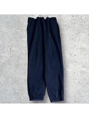 Vintage Oakley Y2K Drill Baggy Blue Jogger Sweatpants Size XL